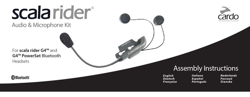 scala rider G4 PowerSet User manual