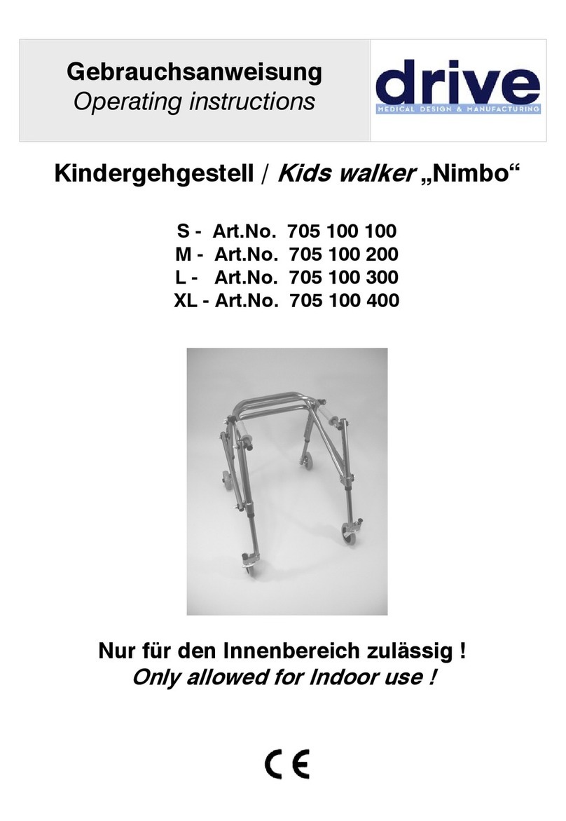 Drive Medical Nimbo operating instructions