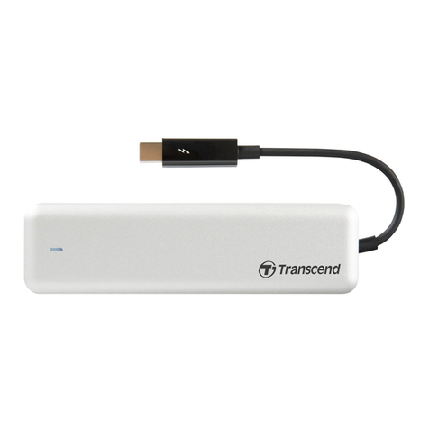 Transcend JetDrive SSD Upgrade Kit User manual Transcend JetDrive SSD Upgrade Kit User manual