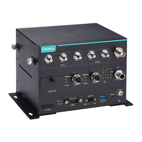 Moxa Technologies UC-8540 Series User manual