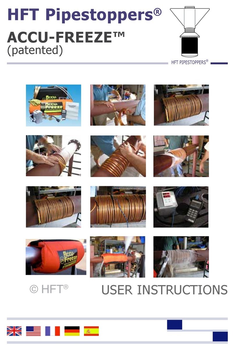 HFT Pipestoppers Accu-Freeze 3000 User instructions HFT Pipestoppers Accu-Freeze 3000 User instructions
