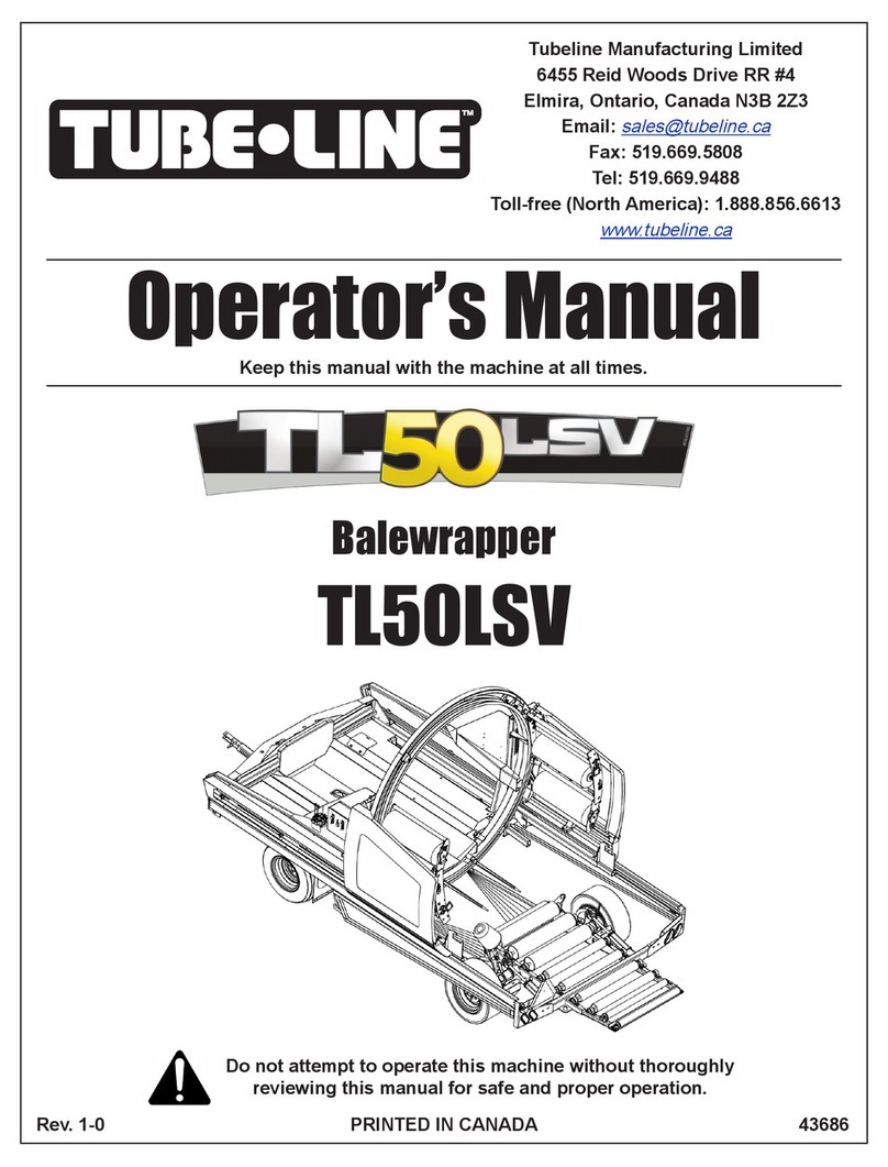 Tube-Line TL50LSV Operator's manual