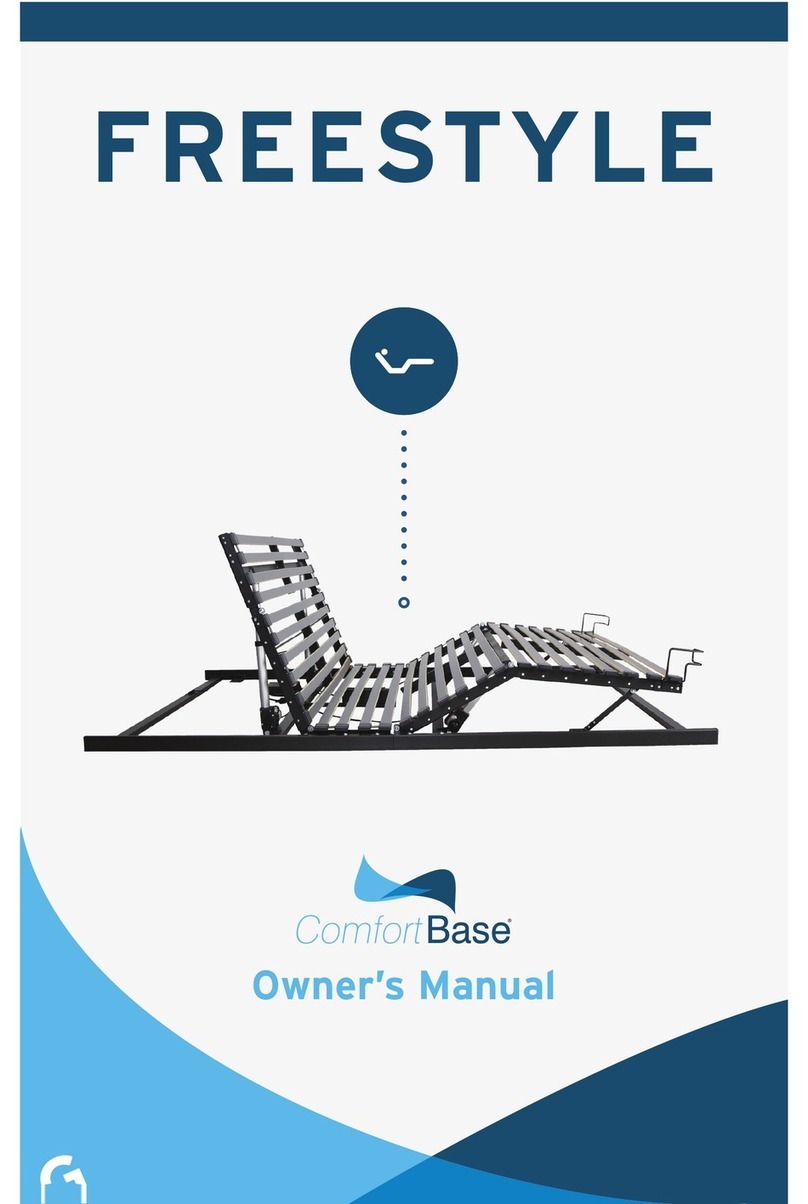 GLIDEAWAY Comfort Base Freestyle User manual