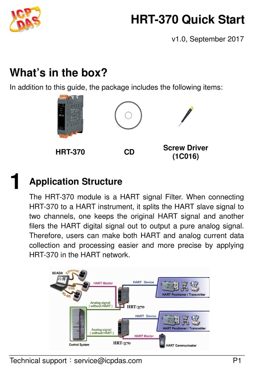 ICP DAS USA HRT-370 quick start