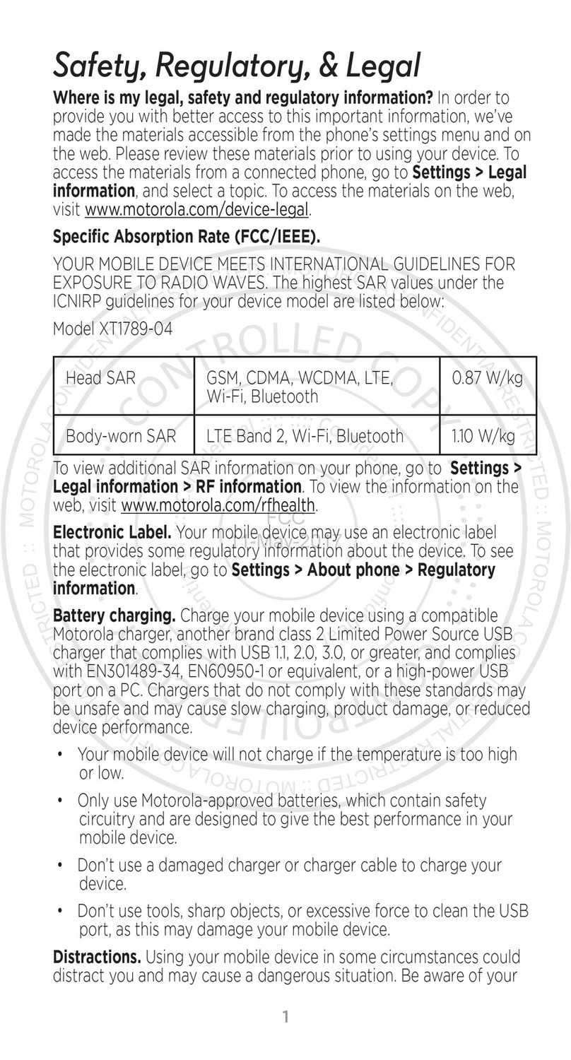 Motorola XT1789-04 User manual