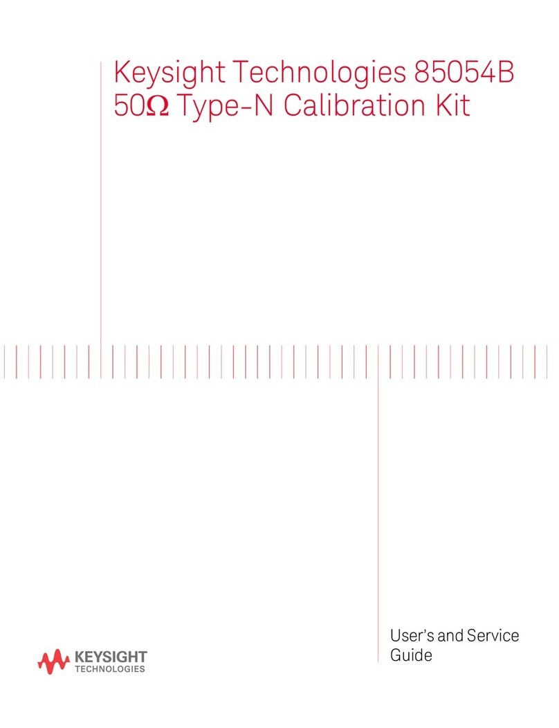 Keysight Technologies 85054B Manual