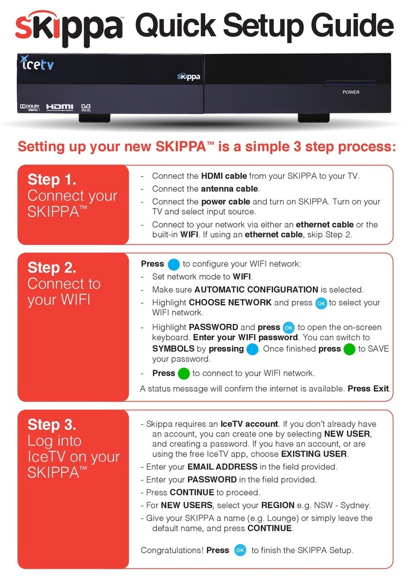 ICE TV SKIPPA Quick setup guide
