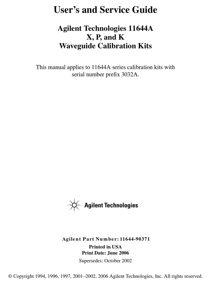 Agilent Technologies 11644A Series Manual Agilent Technologies 11644A Series Manual