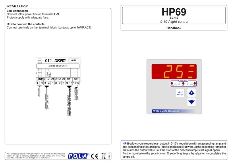 POLA HP69 User manual