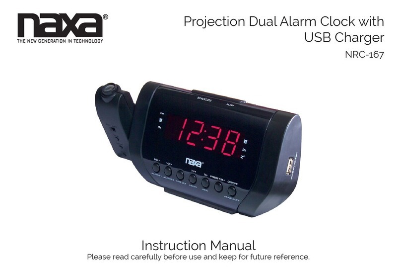 Naxa NRC-167 instruction manual