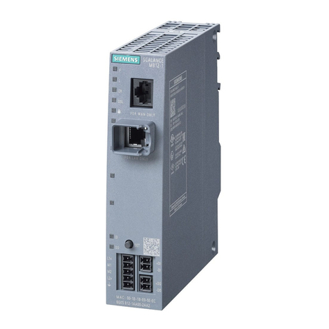 Siemens SCALANCE M812 User manual