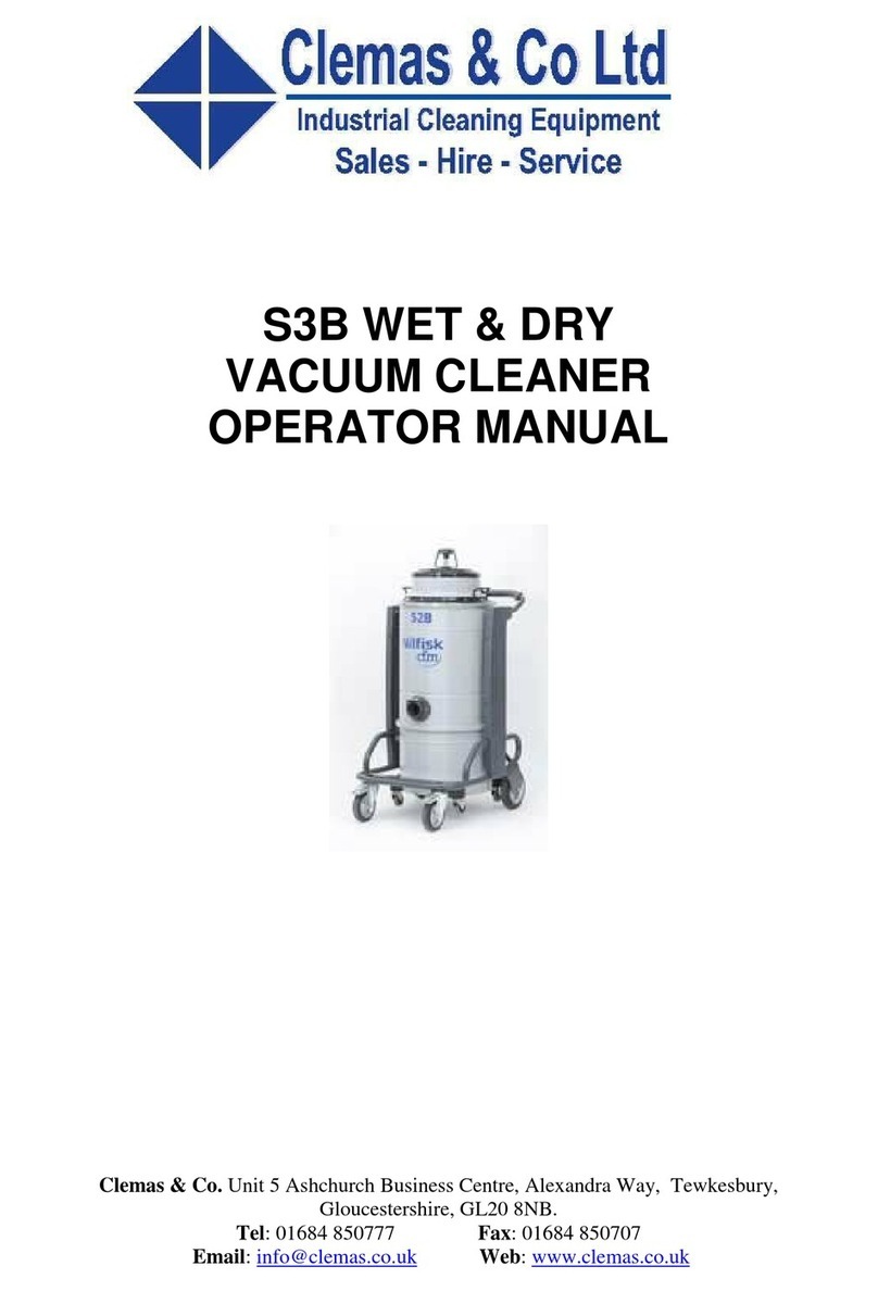 Clemas & Co S3B Operator's manual