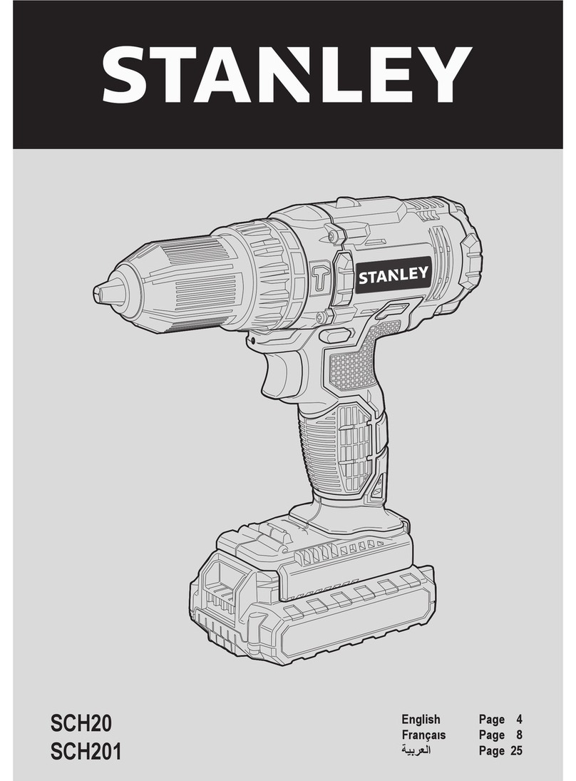 Stanley SCH20 Original instructions