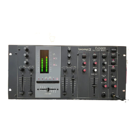 Biamp DJ5600 Operation manual