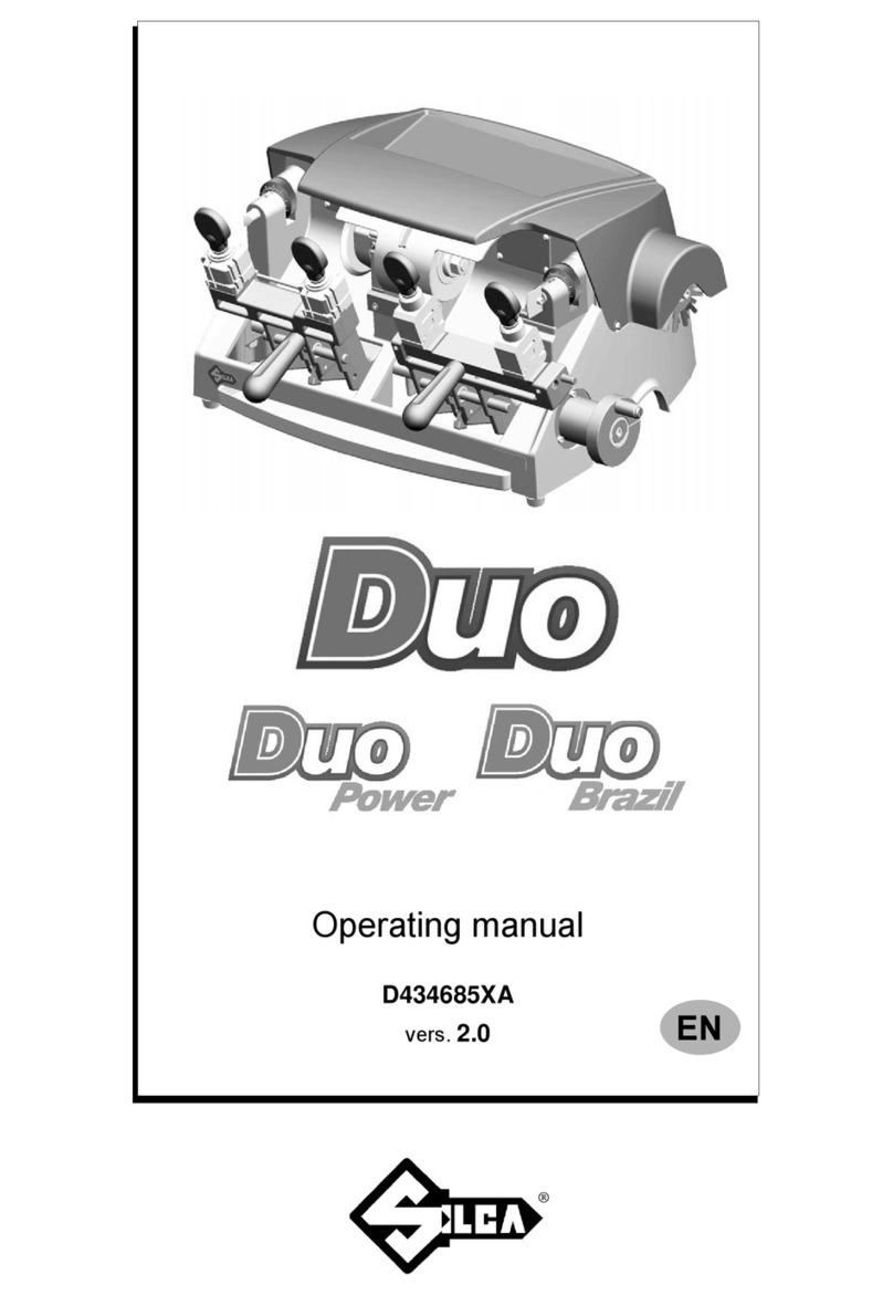 Silca DUO POWER User manual