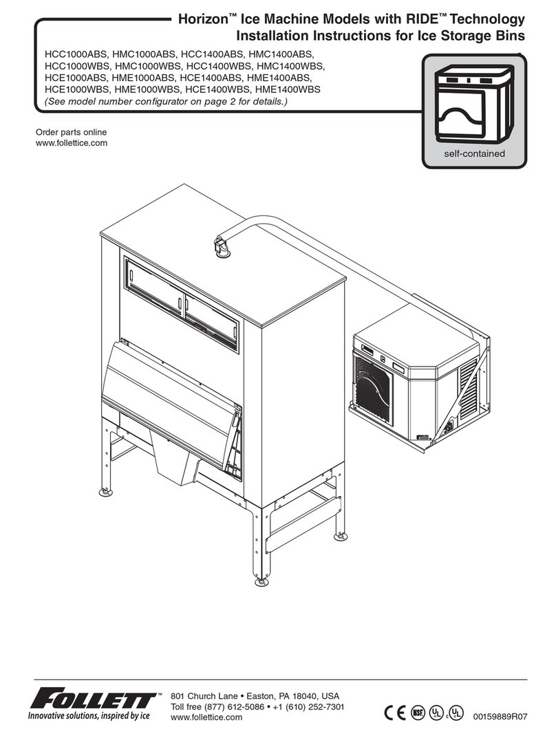 Follett HCC1000ABS User manual