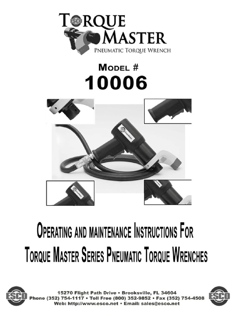 Esco 10006 Operation and maintenance manual