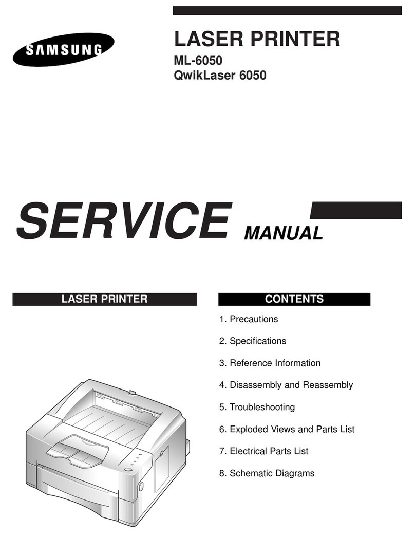 Samsung ML-6050 User manual Samsung ML-6050 User manual