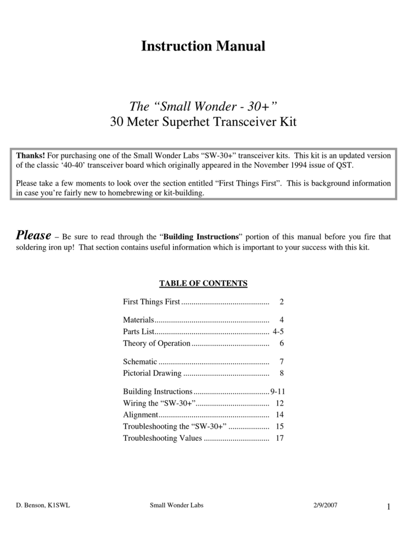 Small Wonder Labs SW-30+ instruction manual