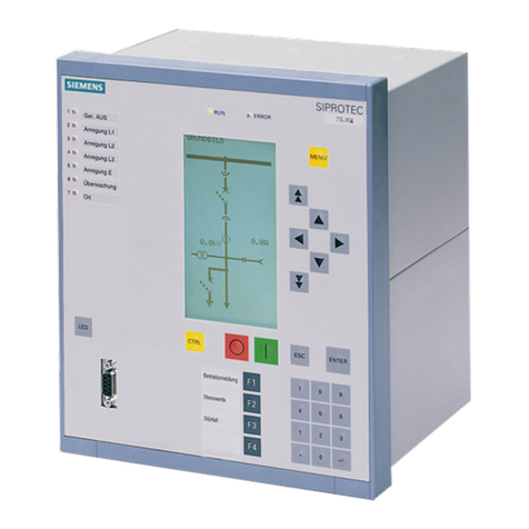 Siemens SIPROTEC 4 7VE61 User manual