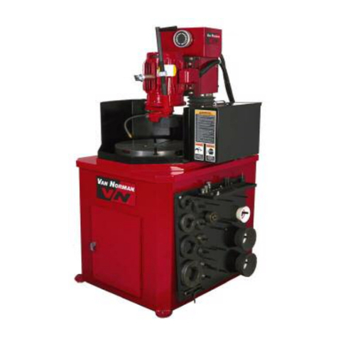Van Norman FG5000 Instruction manual and parts list