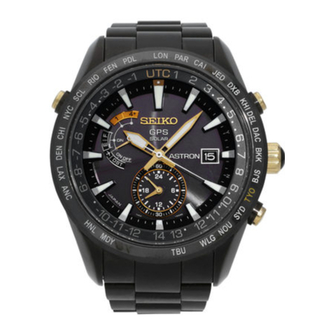 Seiko Astron 7X52 Basic Manual