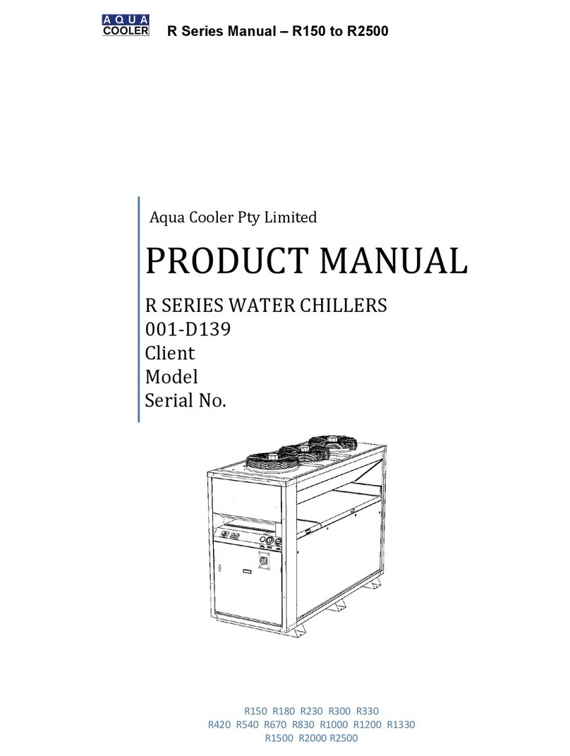 Aqua Cooler R Series product manual