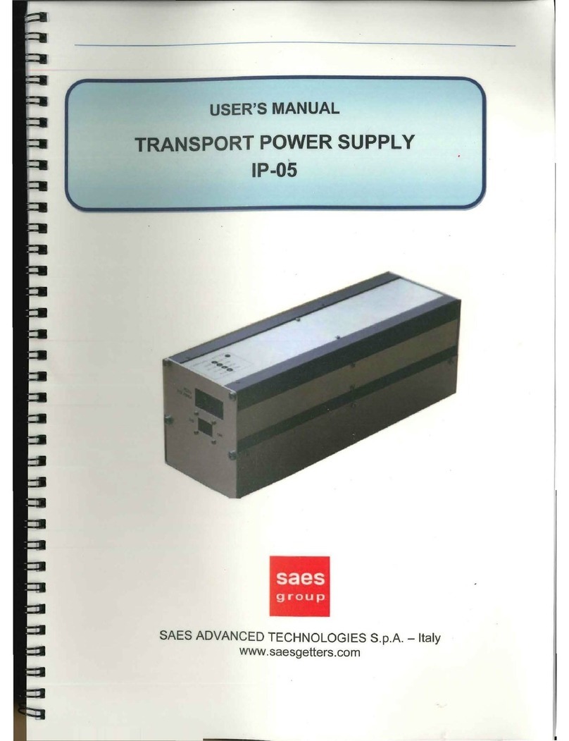 SAES IP-05 user manual