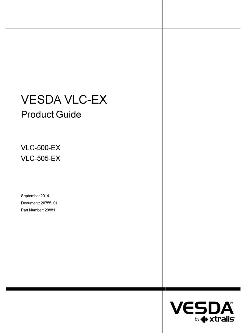 Xtralis VESDA VLC-500-EX Product guide