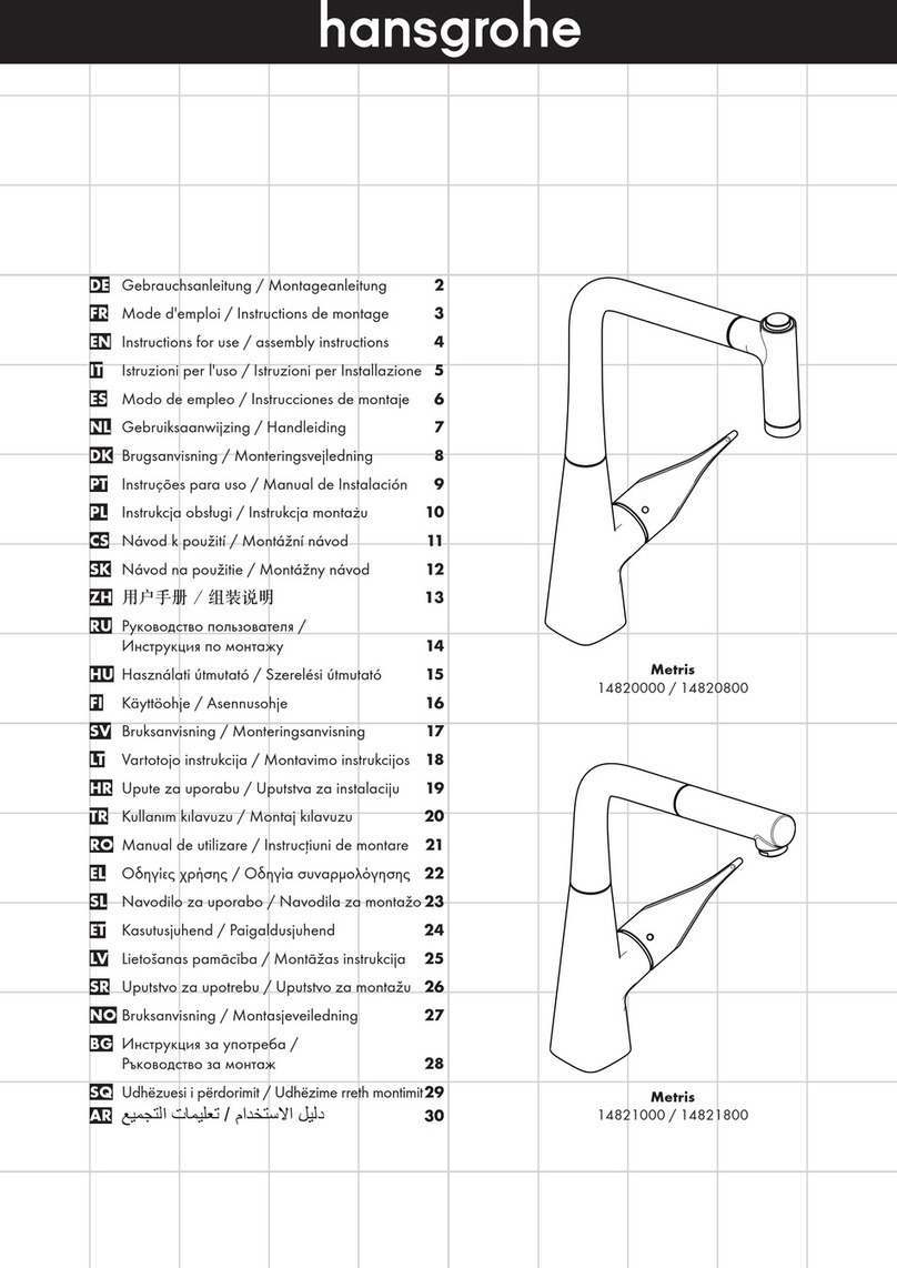 Hans Grohe Metris Manual