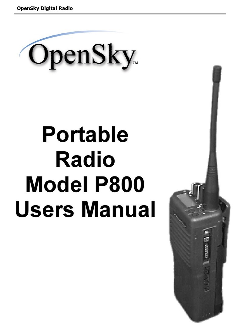 Open Sky P800 user manual