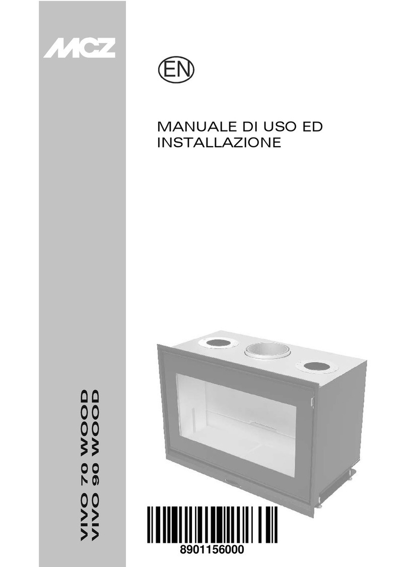 MCZ VIVO 70 WOOD installation manual