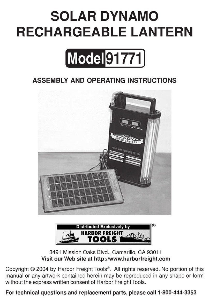 Harbor Freight Tools 91771 User manual