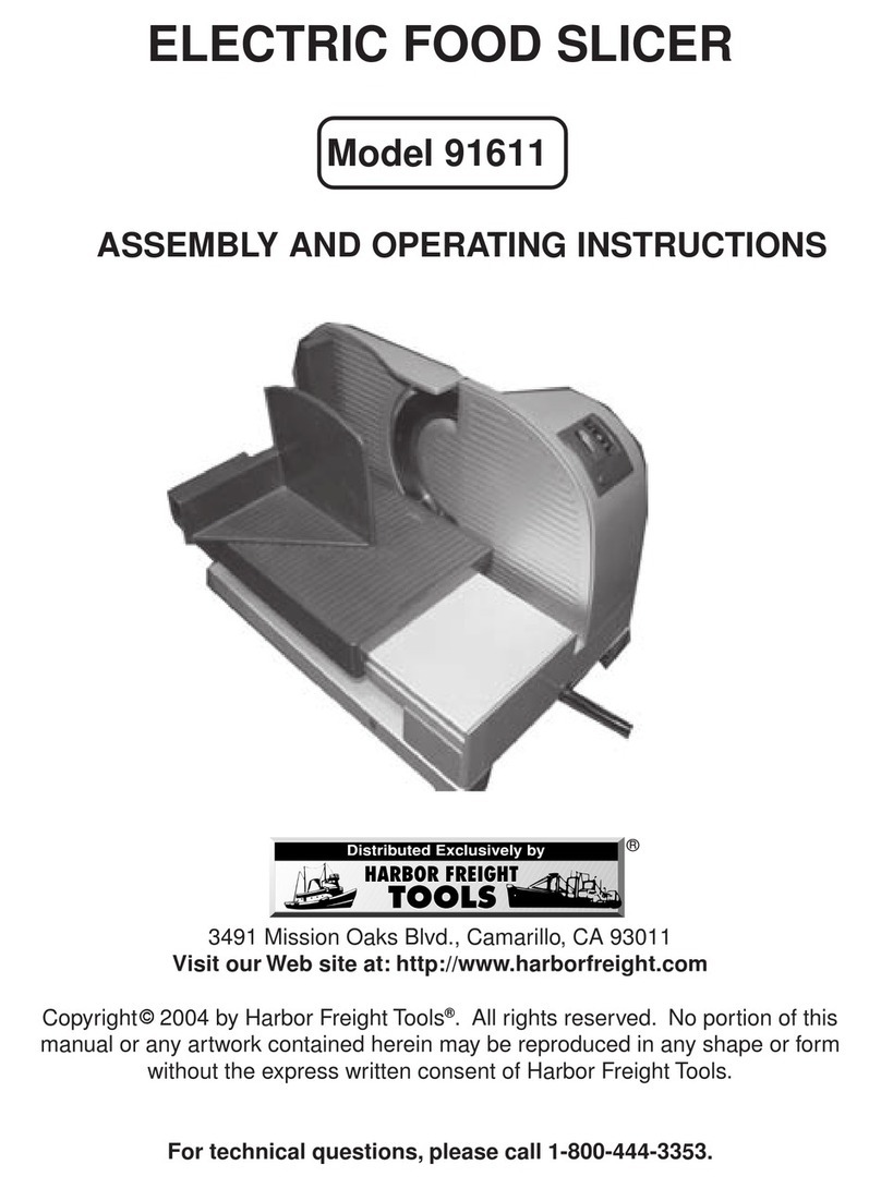 Harbor Freight Tools 91611 Assembly and operating instructions Harbor Freight Tools 91611 Assembly and operating instructions