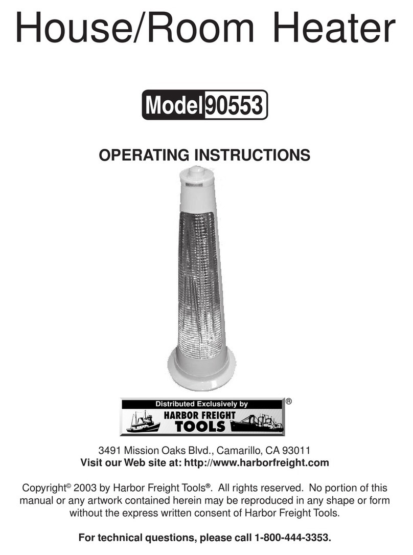 Harbor Freight Tools 90553 operating instructions