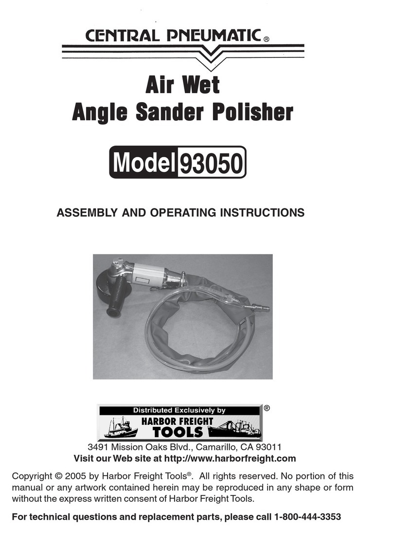 Central Pneumatic 93050 User manual