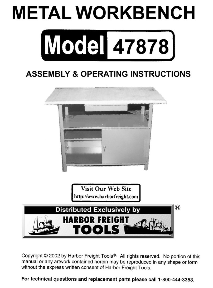 Harbor Freight Tools 47878 Assembly & operating instructions