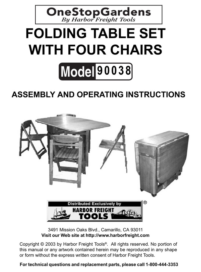 One Stop Gardens 90038 Assembly and operating instructions One Stop Gardens 90038 Assembly and operating instructions