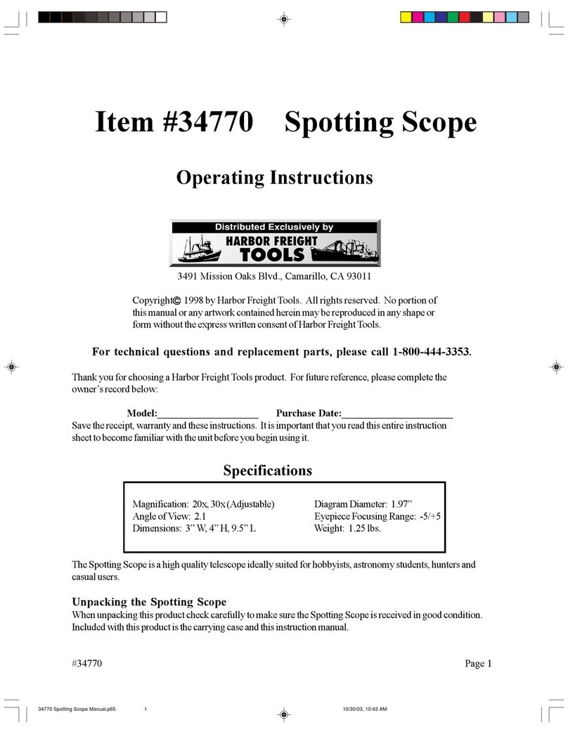 Harbor Freight Tools 34770 operating instructions