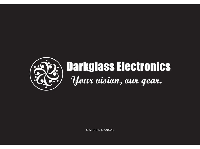 Darkglass Electronics Alpha-Omega 900 User manual Darkglass Electronics Alpha-Omega 900 User manual