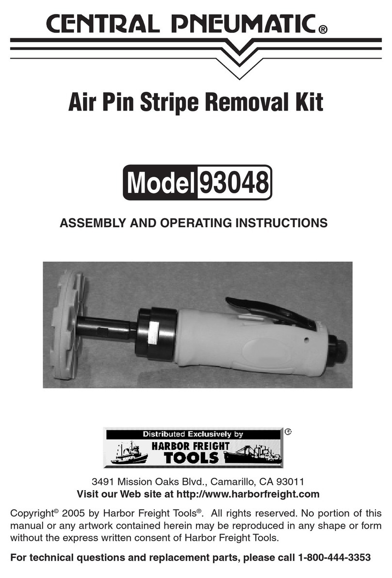 Central Pneumatic 93048 Assembly and operating instructions Central Pneumatic 93048 Assembly and operating instructions