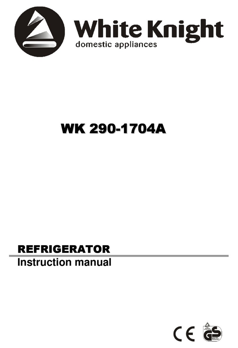 White Knight WK 290-1704A instruction manual