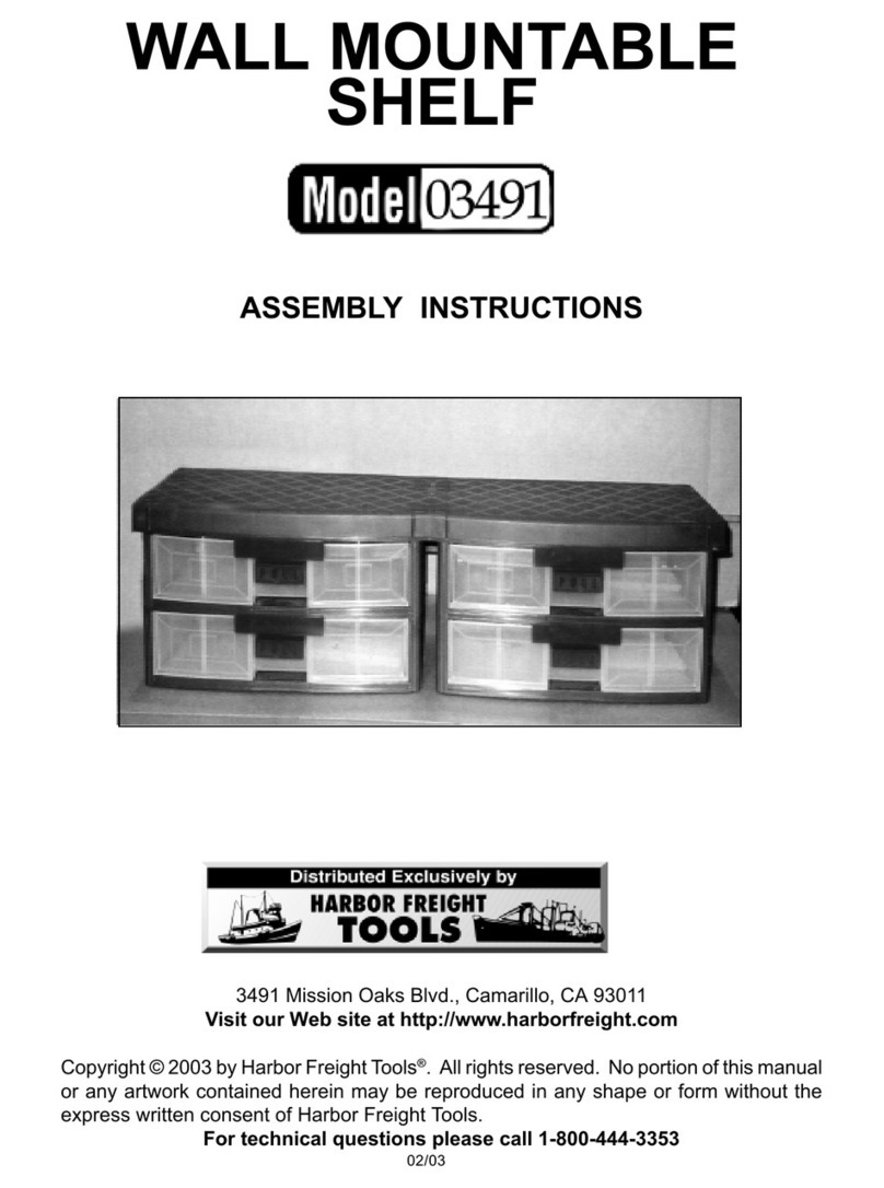 Harbor Freight Tools 03491 User manual