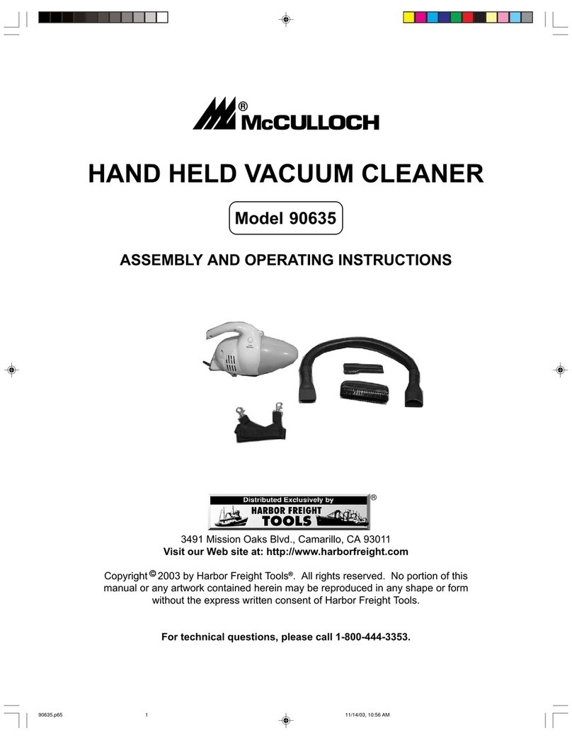McCulloch 90635 Assembly and operating instructions