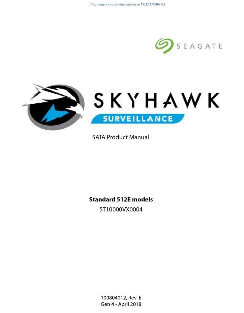 Seagate SKYHAWK ST10000VX0004 User manual