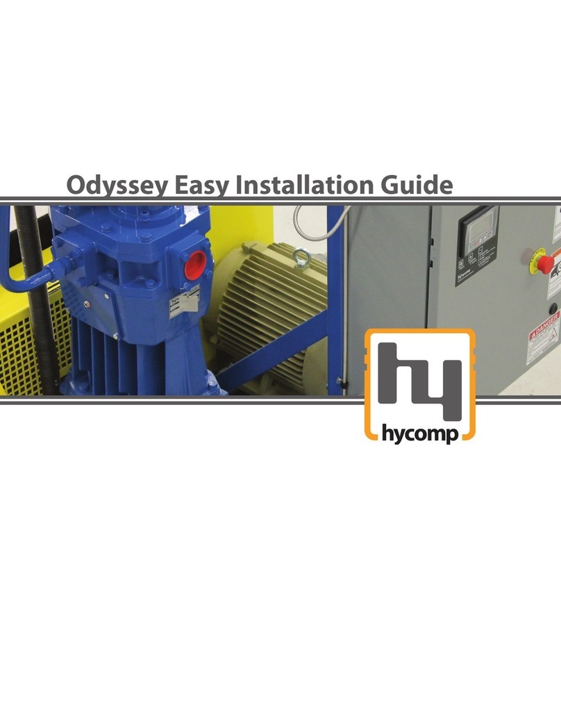 Hycomp Odyssey Installation guides