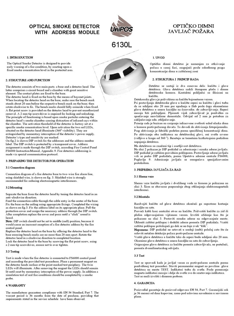 UniPOS 6130L instruction manual