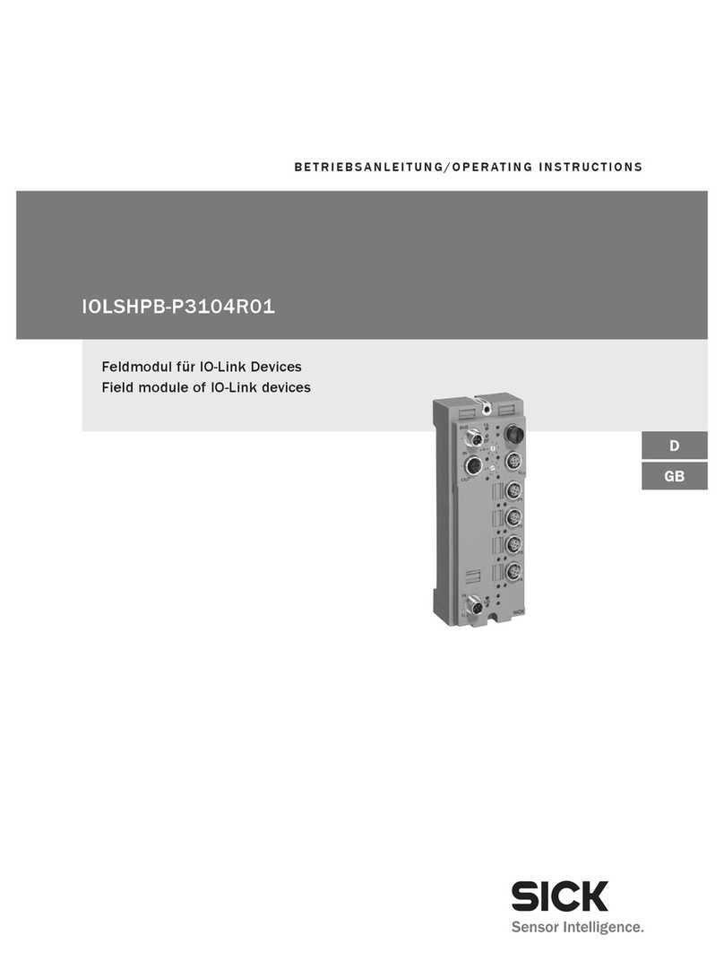 SICK IOLSHPB-P3104R01 operating instructions