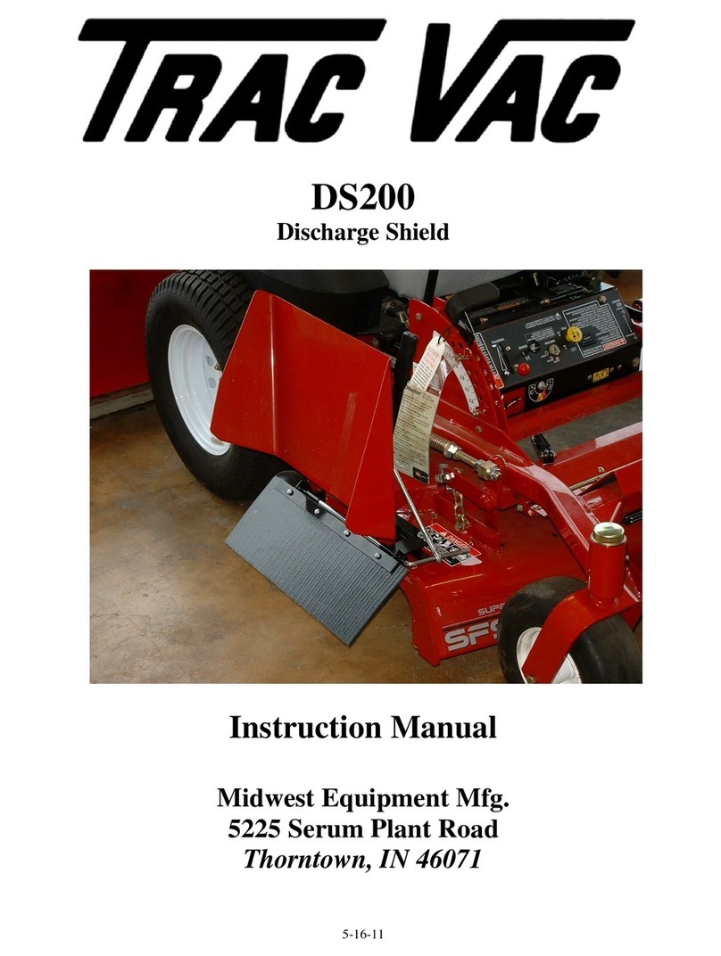 Trac Vac DS200 instruction manual