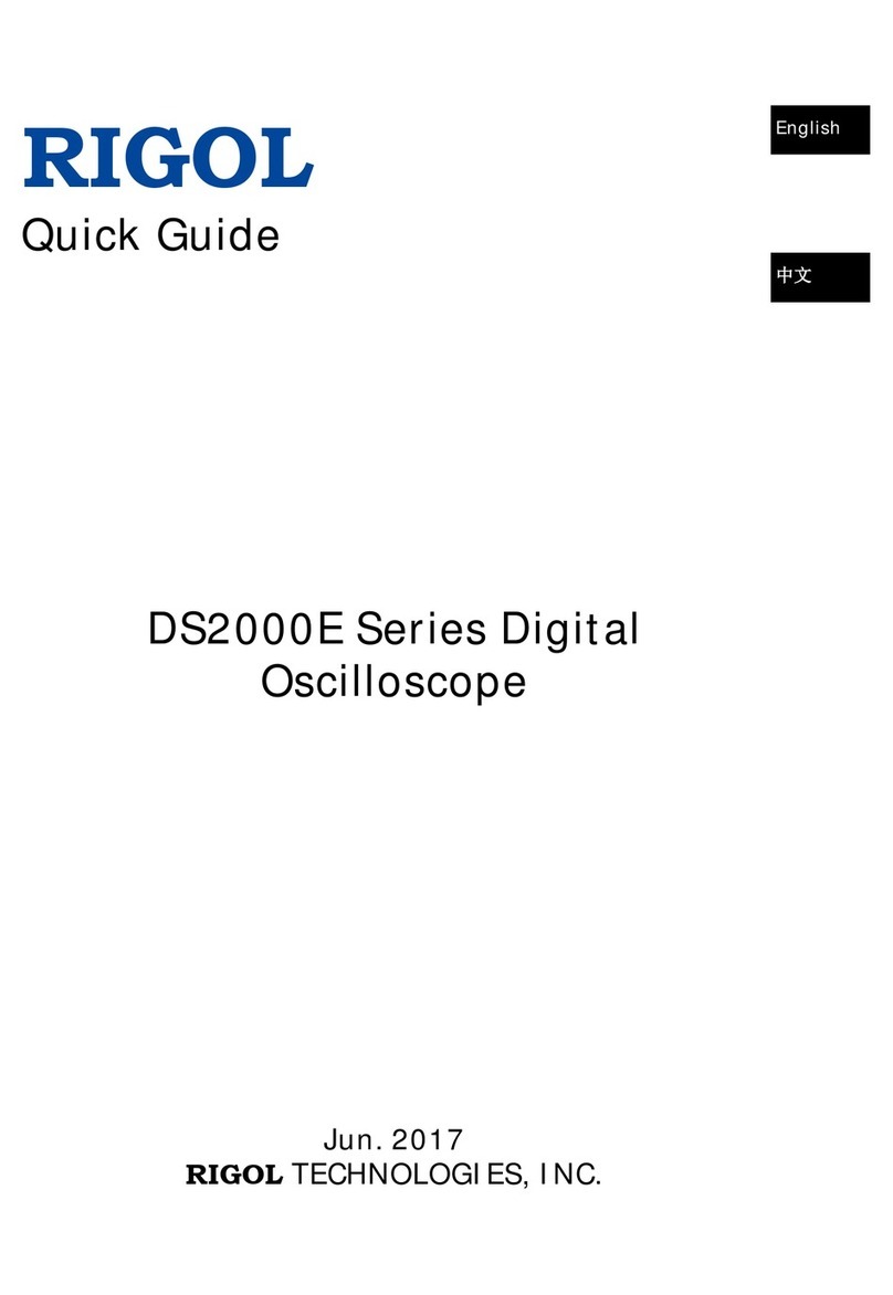 Rigol DS2000E Series User manual